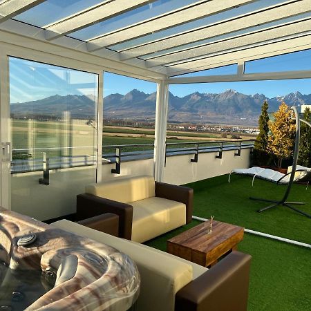 פופראד Tatra Billetee Apartman S Luxusnym Vyhladom Na Vysoketatry A Sukromnym Wellness מראה חיצוני תמונה