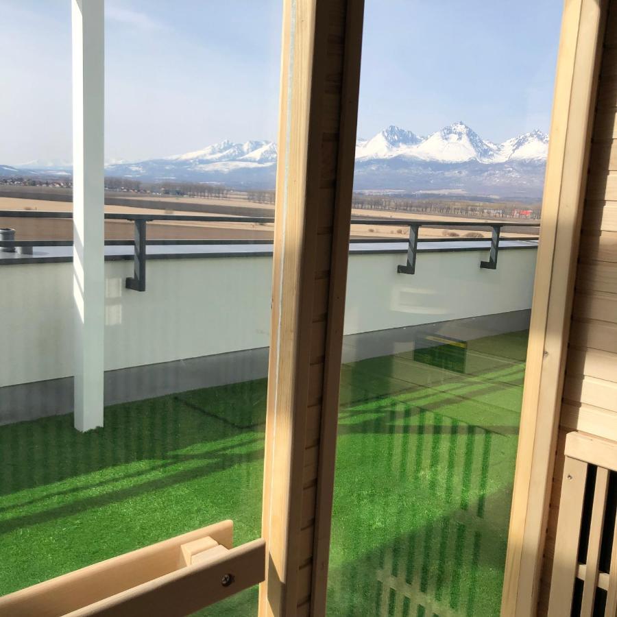 פופראד Tatra Billetee Apartman S Luxusnym Vyhladom Na Vysoketatry A Sukromnym Wellness מראה חיצוני תמונה